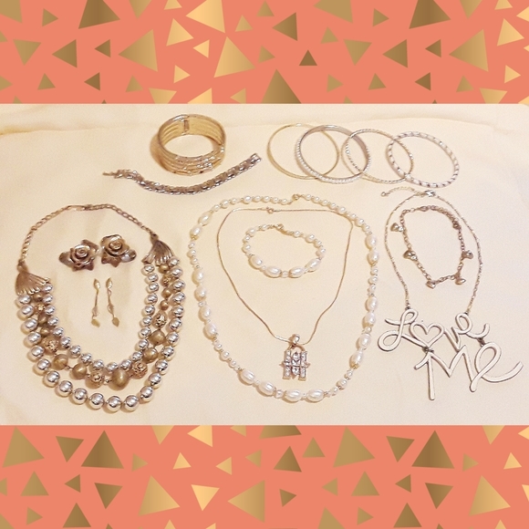 Jewelry - 15pc trendy jewelry bundle